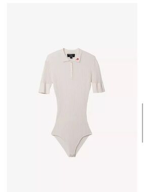 Zara X Willy Chavarria Special collection Ribbed Polo Bodysuit NWT size S